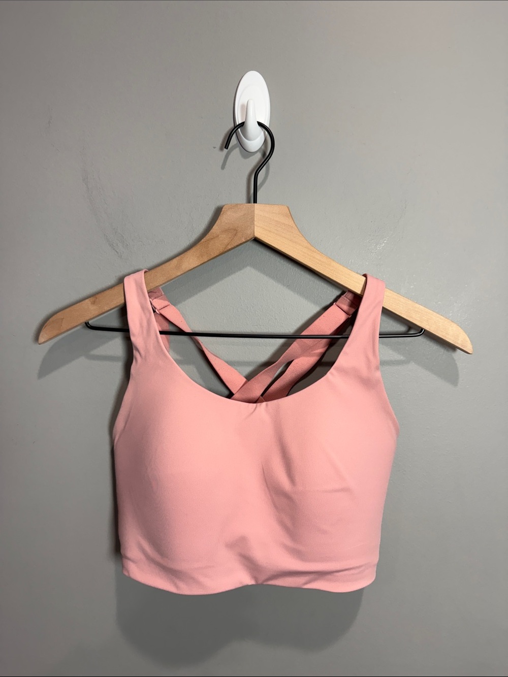 Lululemon Energy Bra High Support B-DDD Pink Puff 32DDD Sports Bra